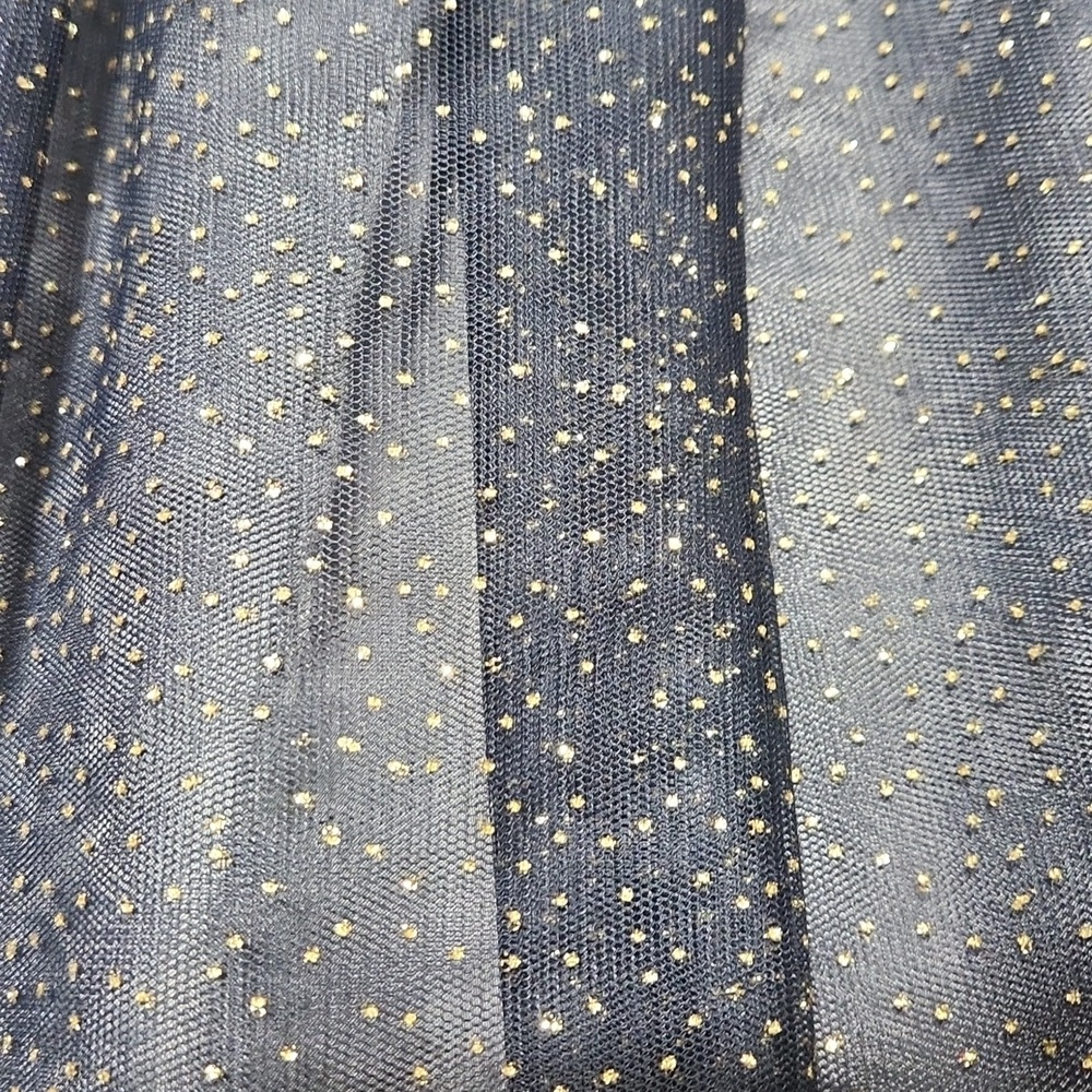 Zara Girls sparkling black grey skirt - Picture 4 of 8